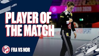 Player of the Match  Cleopatre Darleux  FRA vs NOR  Final Weekend  Womens EHF EURO 2020 [upl. by Jervis]