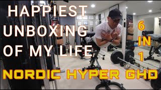 FREAK ATHLETE NORDIC HYPER GHD 6 in 1  UNBOXING HOW I ASSEMBLED AND USE IT [upl. by Xylia]