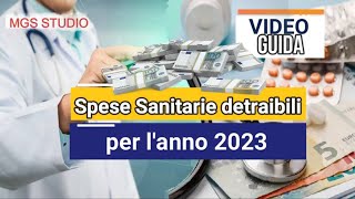 Spese Mediche Detraibili Video Guida [upl. by Ferrigno833]