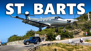 INSANE Plane Spotting in ST BARTS Gustaf III Airport SBHTFFJ 4K [upl. by Aniretake339]