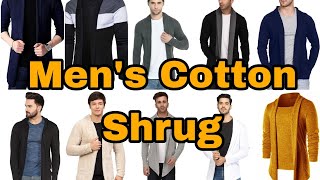 Winter open sweaters or shrugs for men on Amazonin todaysstyle9655 [upl. by Nirb659]