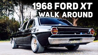 1968 Ford XT Falcon WalkAround  Super Clean Tuff Street Car [upl. by Chaille]