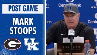 Mark Stoops talks 1312 loss to the Georgia Bulldogs [upl. by Jaf]