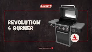 Coleman Revolution  4 Burner BBQ [upl. by Neddie]