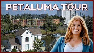 Moving to Petaluma CA FULL CITY TOUR VLOG Living in Sonoma County CA [upl. by Atnahs833]