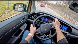 2024 Volkswagen Caddy Panamericana 15 TSI 114HP 0100 POV Test Drive 1975 Joe Black [upl. by Cnut]