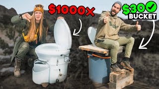 Composting Toilet DIY  NATURES HEAD ❌ vs BUCKET TOILET ✅ [upl. by Mayfield992]