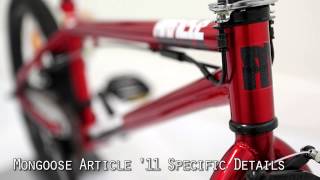 Mongoose Article 2011 BMX Red [upl. by Pliske]