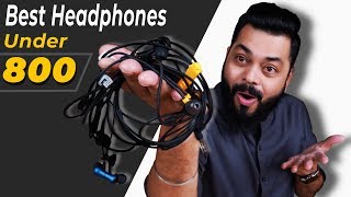 Top 5 Best Earphones Under ₹800 ⚡ ⚡ ⚡ सबसे बढ़िया Wired Earphones सिर्फ ₹800 में March 2020 [upl. by Manthei]