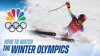 How to Watch the Winter Olympics on Feb 8 Halfpipe Snowboarding Slalom Skiing Luge and Big Air [upl. by Lemhar]