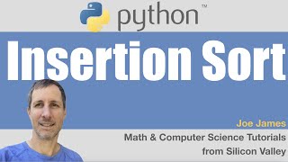 Python Insertion Sort algorithm [upl. by Howlend]