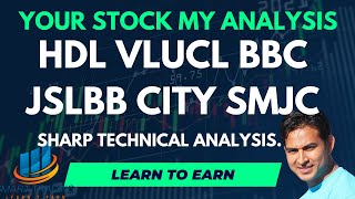 HDL VLUCL BBC JSLBB CITY SMJC sharp Technical Analysis nepse sharemarket share [upl. by Ccasi]