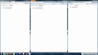 SignalR Example 3 browsers at once 1080 FullHD [upl. by Idur]