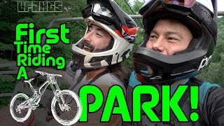 My first PARK riding experience Snowshoe  Dont do what i did [upl. by Eelyek]