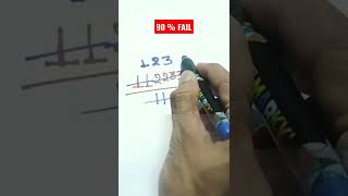 90 FAIL👈😄 shorts shortvideo shortindia maths Ganitwings [upl. by Karolina908]