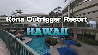 Outrigger Kona Resort KEAHOU bay Kailua Kona Hawaii Big Island Travel [upl. by Bum]