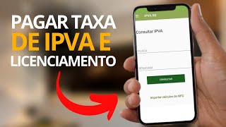 COMO PAGAR O IPVA DA SUA MOTO OU CARRO PELO CELULAR [upl. by Aiyn]