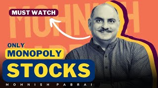 How to Identify Monopoly Stocks to Invest  Mohnish Pabrai  Investment  Stock Market [upl. by Yreved]