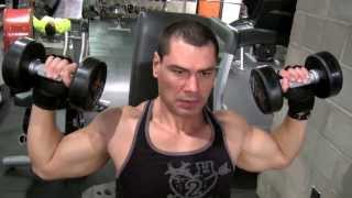 Seated Dumbbell Press Arnold Press Omuz Genisletme Egzersizi [upl. by Mychael]