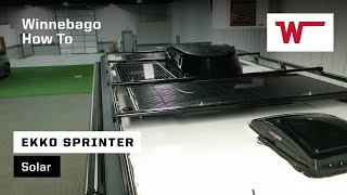 Winnebago EKKO Sprinter Solar HowTo [upl. by Calise]