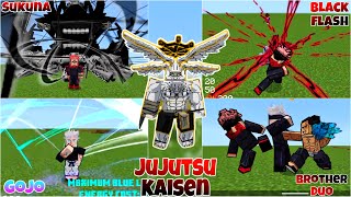 jujutsu kaisen addon minecraft pe 120  jujutsu kaisen addon mcpe  anime addon mcpe 120 [upl. by Idyak398]