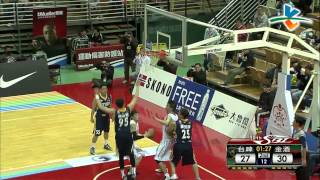 20150102 SBL超級籃球聯賽 台啤VS金酒 HIGHLIGHT [upl. by Vary]