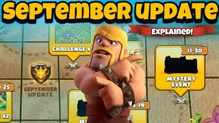 September Season Calendar Explained New Mystery Event  September Update Date [upl. by Baldwin]