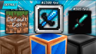 The 3 BEST Default Bedwars Texture Packs 189  FPS Boost [upl. by Yelsgnik]