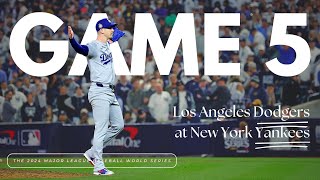 World Series FULL GAME 5 Highlights Los Angeles Dodgers at New York Yankees [upl. by Septima660]