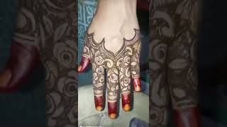 Tere hato vich mehndi ❤️❤️ mysalon hairstyle mehndi mylifemystyle [upl. by Lareena968]