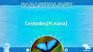 Revision of L3  Cestodes  Hnana and H diminuta  Parasitology [upl. by Anul616]