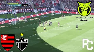 FLAMENGO X ATLÉTICO MINEIRO  BRASILEIRÃO BETANO 2024  ESTÁDIO DO MARACANÁ  ESPN DREAMPATCH 2025 [upl. by Nuahsel964]