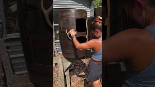 whiskey barrel cabinet turned out pretty good 😊 [upl. by Raul]