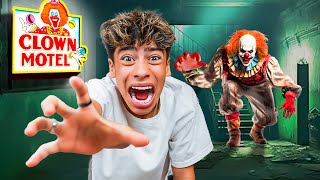 Escaping a Haunted CLOWN Motel 🤡 [upl. by Noel]