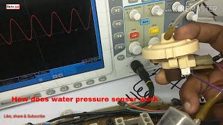 Fully automatic washing machines water pressure sensor testing and work tips [upl. by Renrut]