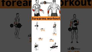 Forearms workout shortvideo youtube viralvideo subscribe [upl. by Griffie]