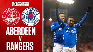 Aberdeen 24 Rangers  Penalties and Two Red Cards as Defoe Secures Points  Ladbrokes Premiership [upl. by Ettenan273]