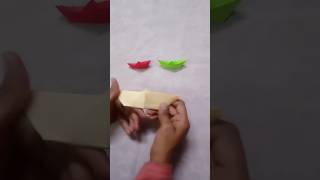 Easy Origami Paper Boat How To make Paper Boat Diy paper Boat origami paper boat simple Boat [upl. by Knute]