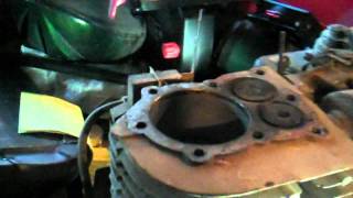 Convert 4 stroke to steam engine part 1 [upl. by Ciel428]