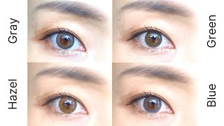 Alcon DAILIES® COLORS on Asian Brown Eyes [upl. by Reel925]