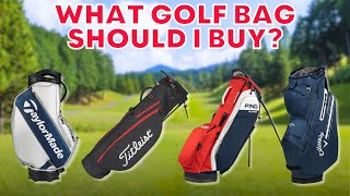 The Ultimate Golf Bag Buying Guide  What Golf Bag Should I Buy [upl. by Dominik]