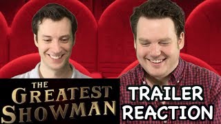 The Greatest Showman  Official Trailer Reaction [upl. by Aihseyk]