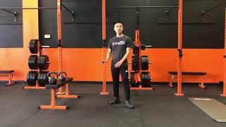 Weighted High Knees Exercise Tutorial [upl. by Halli]