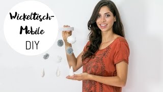 Wickeltisch Mobile DIY [upl. by Camille]