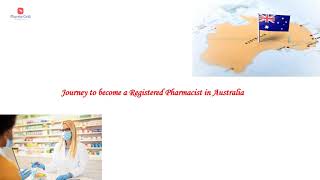 Journey to become a Registered Pharmacist in Australia [upl. by Arahset]