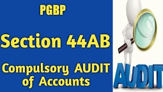 Tax audit us 44AB of income tax  PGBP section 44AB  New tax audit  Presumptive taxation [upl. by Eppesuig]