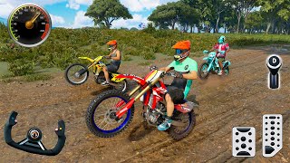 Yamaha YZ450F amp Suzuki RMZ450 amp KTM 450 EXC  Offroad Stunt Bike Driving 1  The Crew Motorfest [upl. by Spatola]