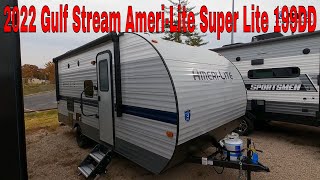 2022 Gulf Stream AmeriLite 199DD  UltraLite Bunkhouse  Sleeps 6  3Year Warranty [upl. by Annol]