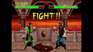 Mortal Kombat II Arcade PlaythroughLongpaly Reptile By Urien84 [upl. by Hendren834]