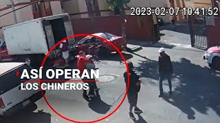 Así operan quotLos Chinerosquot en la CDMX delincuentes que entran y salen de la cárcel [upl. by Ennaisoj581]